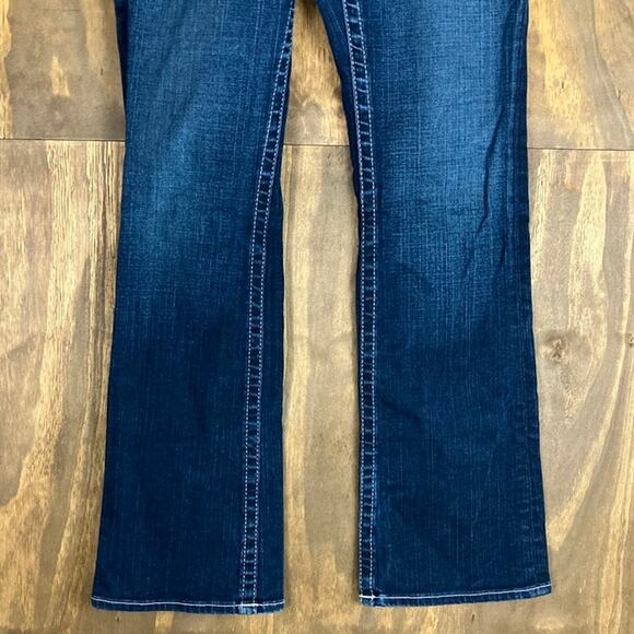 True Religion Womens Jeans Blue Denim Low Rise Boot Cut Made in USA Stretch 28 - Picture 3 of 12